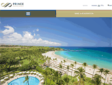 Tablet Screenshot of princepreferred.com